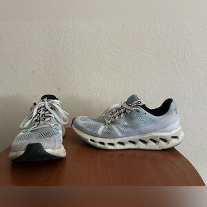 On Running Blue Cloudsurfer 2 Road-Running Shoes Women's Athletic Size 8.5 Walk